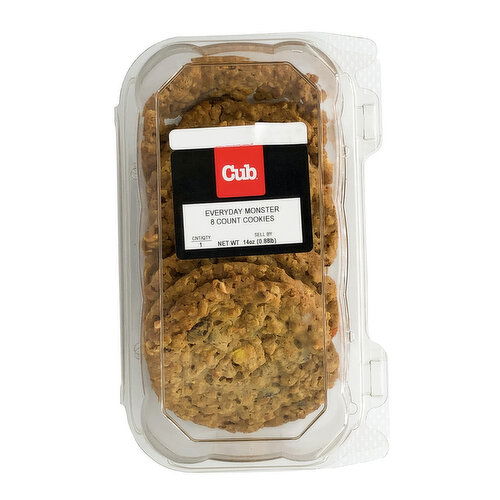 Cub Bakery Monster Cookies 8 Count