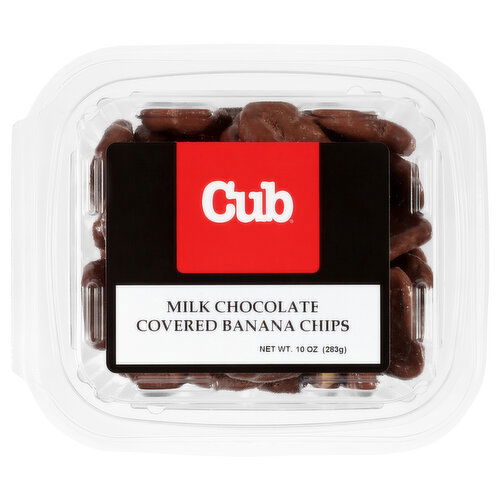 Cub Milk Chocolate Covered Banana Chips