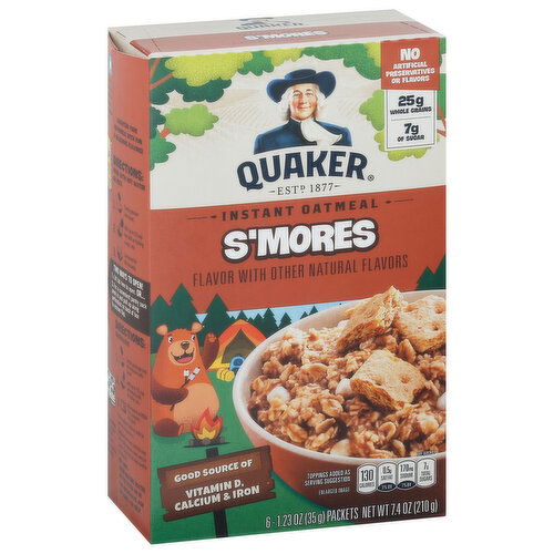 Quaker Instant Oatmeal, S'mores