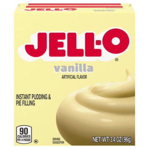 Jell-O Vanilla Instant Pudding & Pie Filling Mix