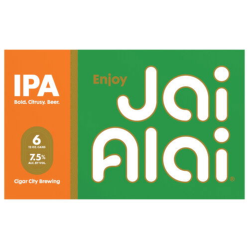Cigar City Brewing Jai Alai IPA Beer