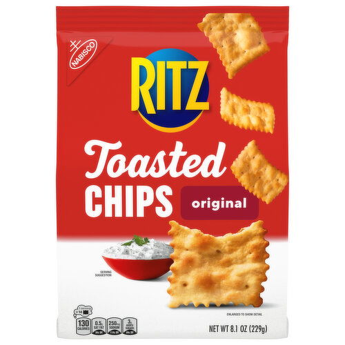 RITZ Toasted Chips Original Crackers