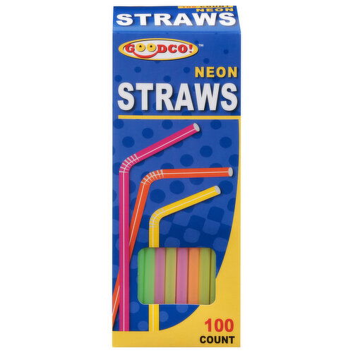 GoodCo Straws, Neon