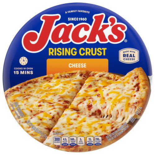 Jack's Pizza, Rising Crust, Cheese