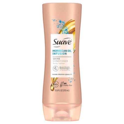 Suave Shine Conditioner, Moroccan Oil Infusion