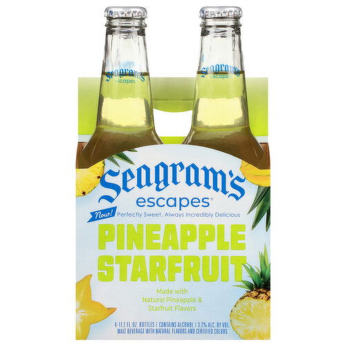 Seagram's Escapes Pineapple Starfruit Malt Beverage