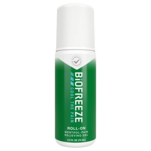 Biofreeze Pain Relieving Gel, Menthol, Roll-On