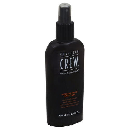 American Crew Spray Gel, Medium Hold