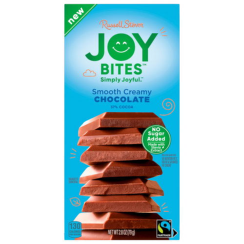 Russell Stover Joy Bites Chocolate, 37% Cocoa