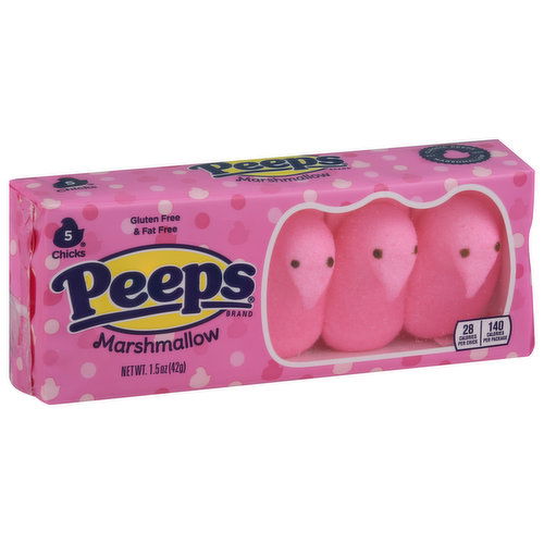 Peeps Candy, Marshmallow Chicks