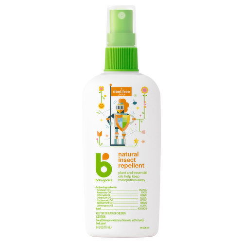 Babyganics Insect Repellent, Natural