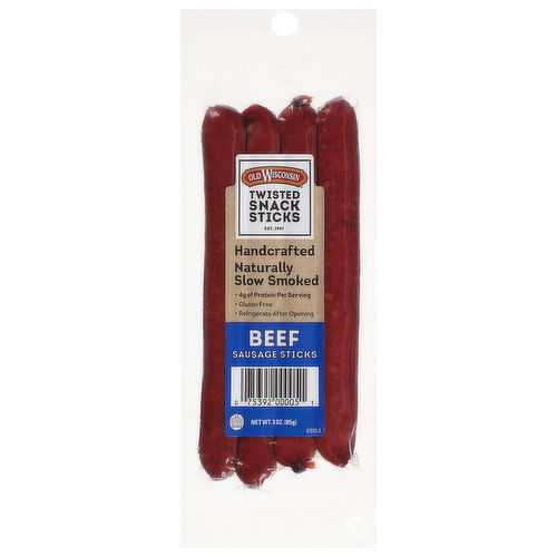 Old Wisconsin Sausage Sticks, Beef
