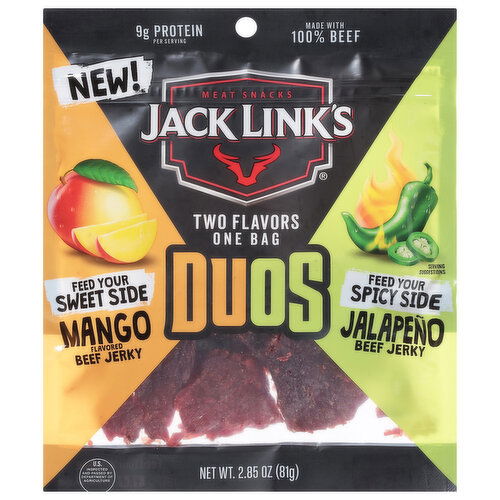 Jack Link's Duos Mango/Jalapeno Beef Sticks