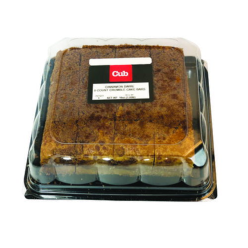 Cub Bakery Cinnamon Swirl Cruble Bar