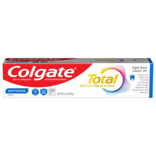 Colgate Total Total Active Prevention Whitening Toothpaste