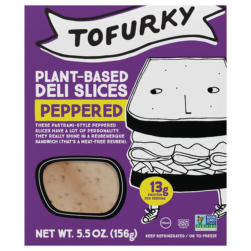 Tofurky Plant-Based Peppered Deli Slices