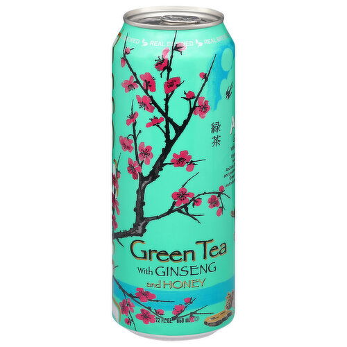 AriZona Green Tea with Ginseng and Honey