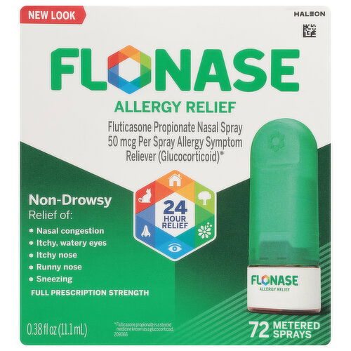 Flonase Sensimist Allergy Relief, 24 Hour Relief, Spray