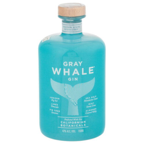 Gray Whale Gin Gin, Californian Botanicals