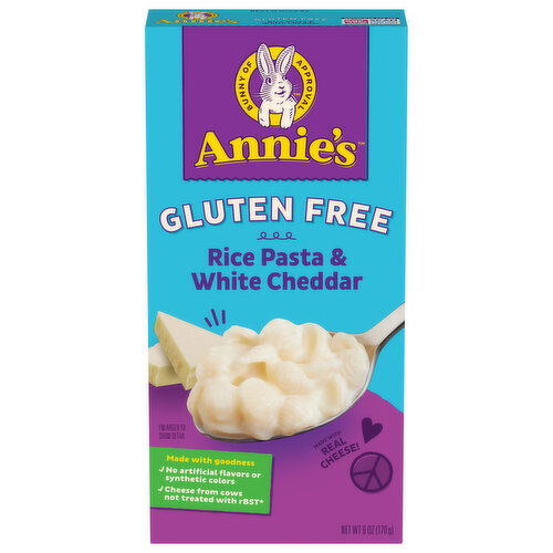 Annie's Gluten Free Rice Pasta & White Cheddar