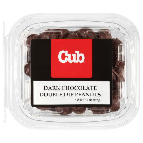 Cub Dark Chocolate Double Dip Peanuts