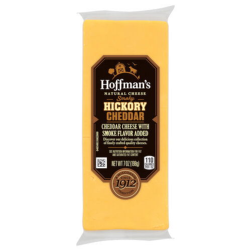 Hoffman's Smoky Hickory Cheddar Cheese