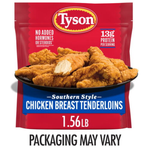 Tyson Fully Cooked Southern Style Chicken Breast Tenderloins, (Frozen)