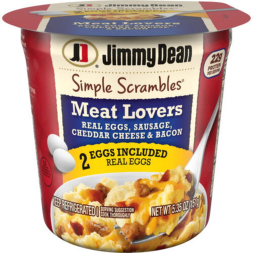 Jimmy Dean Simple Scrambles® Meat Lovers