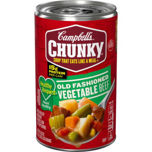 Campbell's® Chunky® Old Fashioned Vegetable Beef Soup