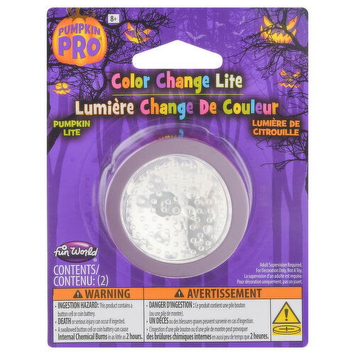 Pumpkin Pro Color Change Lite