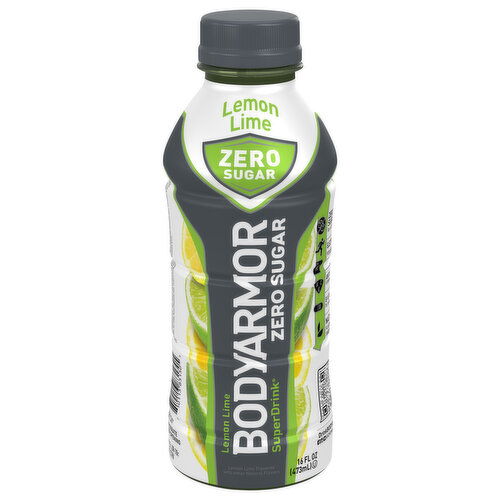 BodyArmor SuperDrink, Zero Sugar, Lemon Lime