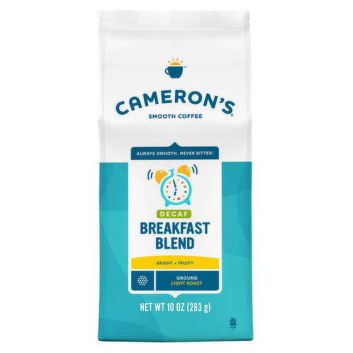 Cameron's Coffee Bag, Decaf, Breakfast Blend Light Roast 