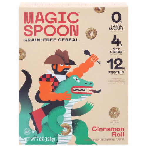 Magic Spoon Cereal, Grain-Free, Cinnamon Roll