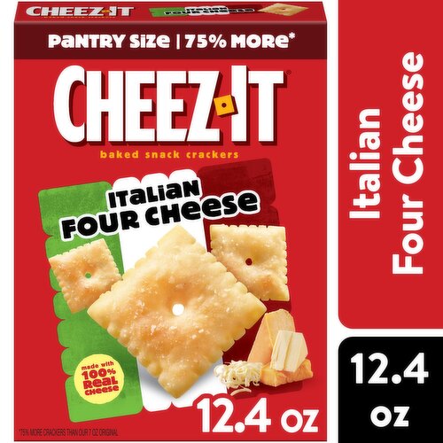 Cheez-It Cheese Crackers, Italian Four