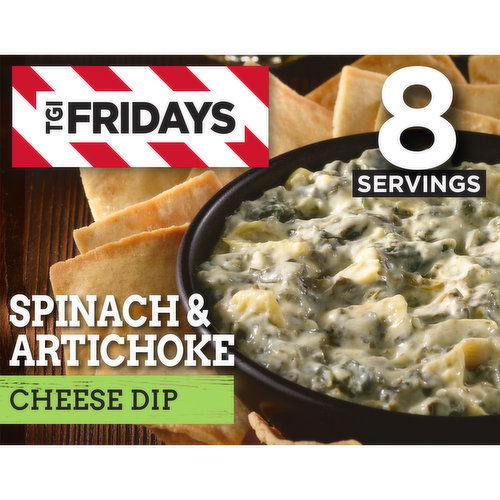 TGI Fridays Spinach & Artichoke Cheese Dip Frozen Snack