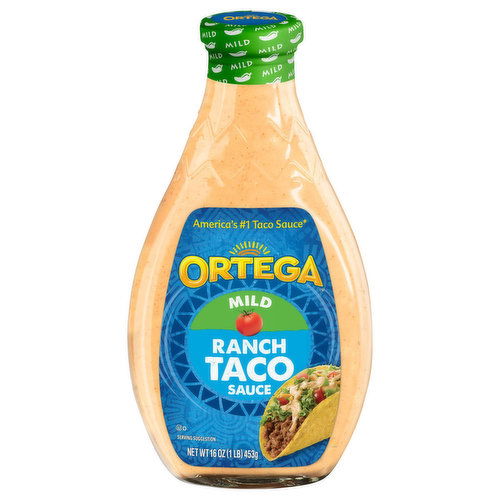 Ortega Taco Sauce, Taco Ranch, Mild