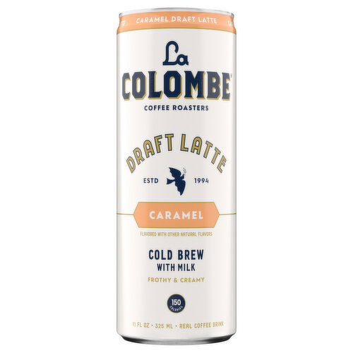 La Colombe Cold Brew, with Milk, Draft Latte, Caramel