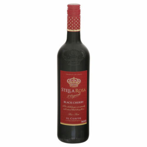 Stella Rosa Wine, Semi-Sweet, Black Cherry