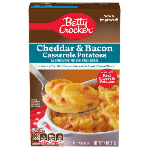 Betty Crocker Cheddar & Bacon Casserole Potatoes