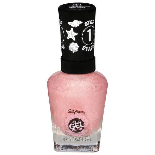 Sally Hansen Miracle Gel 906 Pink Salad Pearl Nail Color
