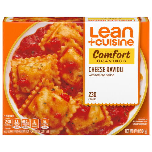 Lean Cuisine Comfort Cravings Ravioli, with Tomato Sauce, Cheese