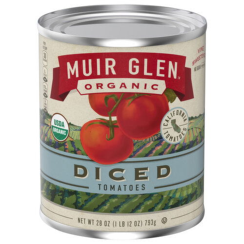 Muir Glen Organic Tomatoes, Diced