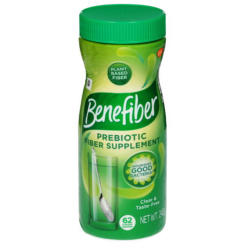 Benefiber Prebiotic Fiber Supplement, Clear & Taste-Free