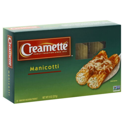 Creamette Manicotti