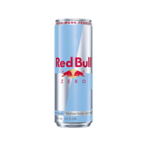 Red Bull Zero Energy Drink with 114mg Caffeine Taurine & B Vitamins