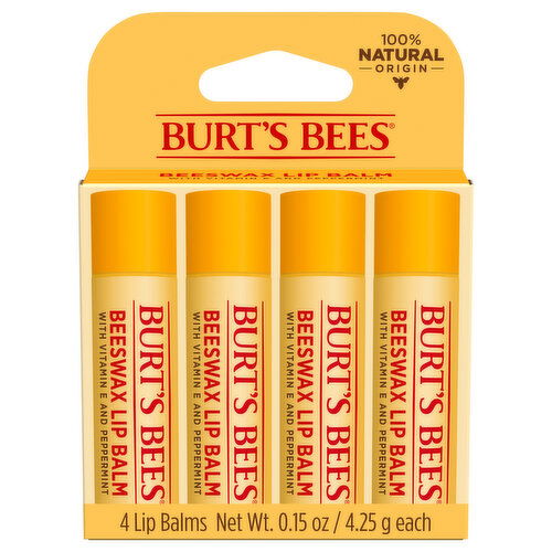 Burt's Bees Lip Balm, Beeswax