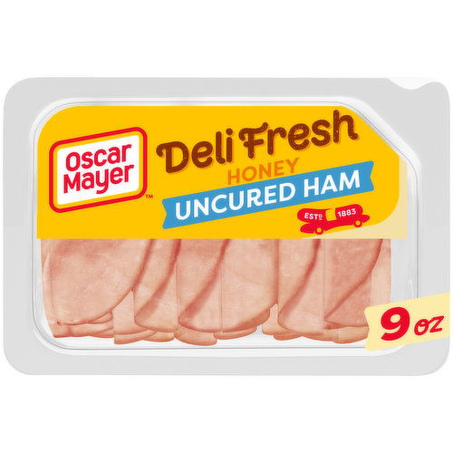 Oscar Mayer Deli Fresh Honey Uncured Ham Sliced Lunch Meat