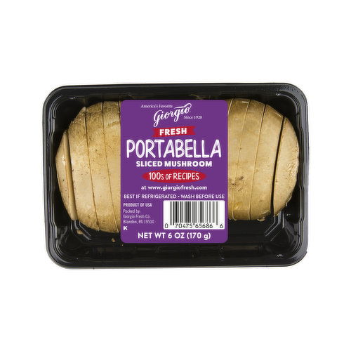 Giorgio Portabella Sliced Mushroom