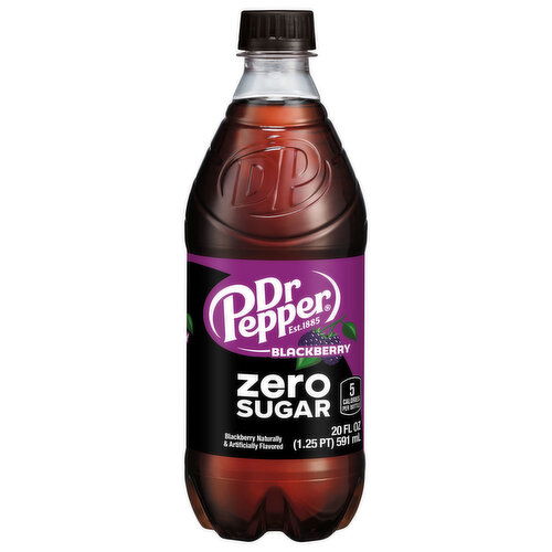 Dr Pepper Zero Sugar Blackberry Soda