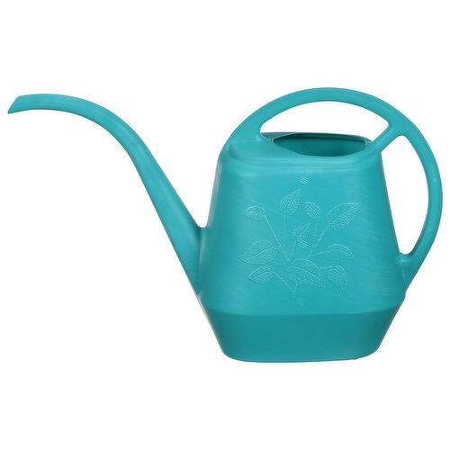 Garden Scene Water Can, Bermuda Teal, Aqua Rit, 56 Ounces